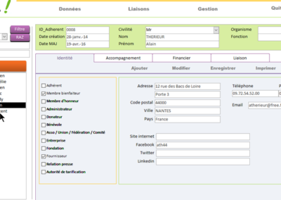 exemples access