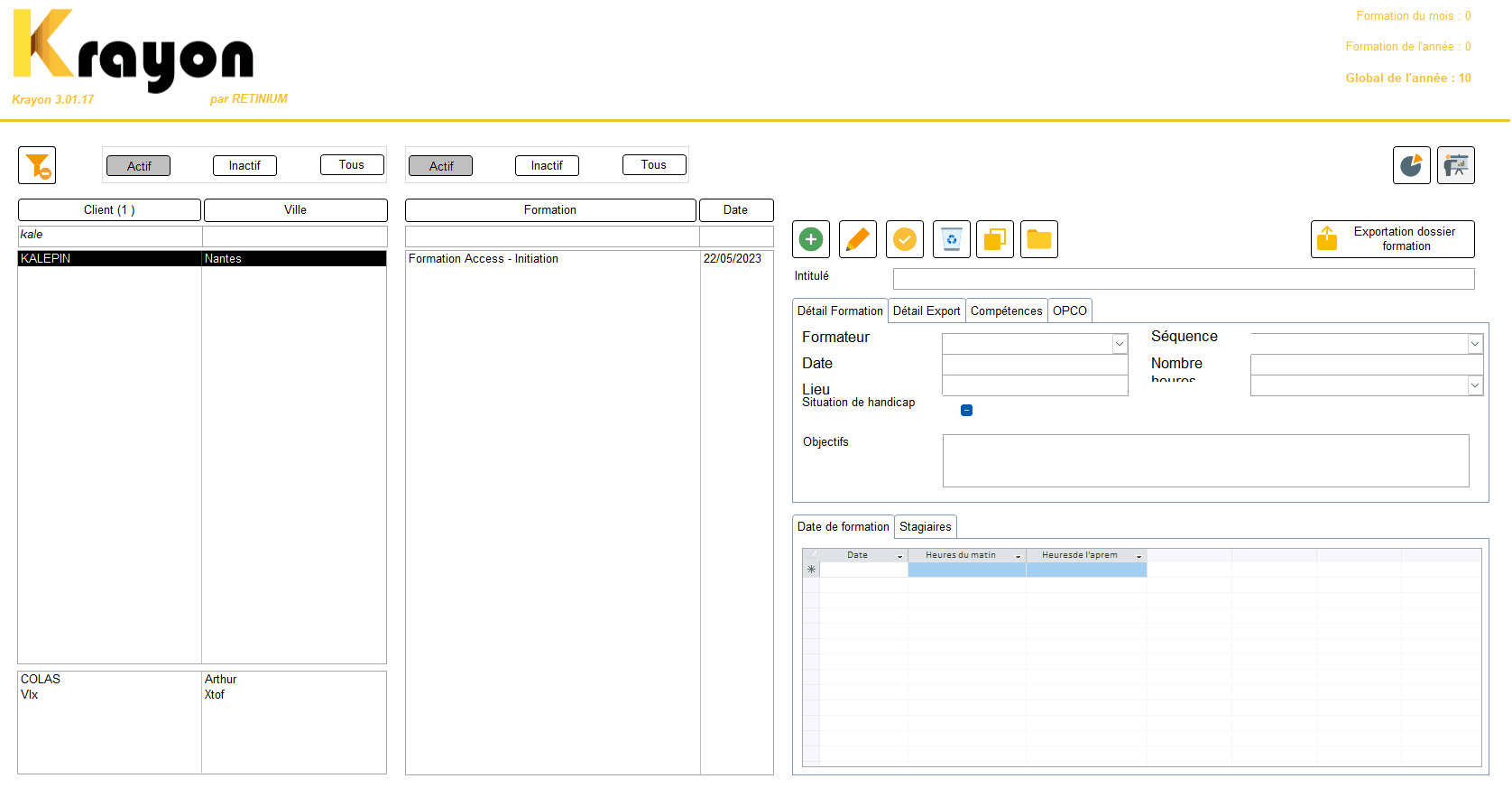 CRM formation